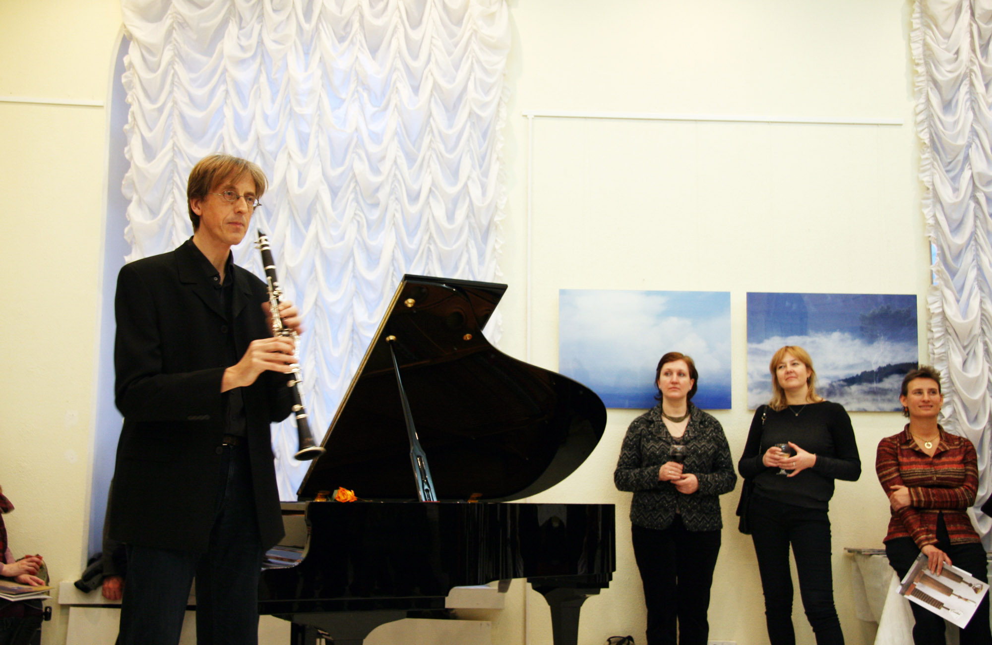 40. Выступление музыканта и фотографа из Голландии Мишеля Маранга