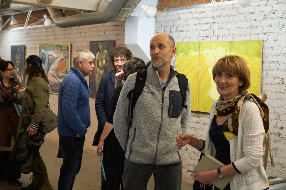 Открытие выставки EAST MEETS WEST GALLERY 