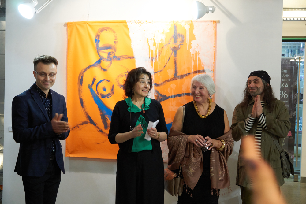 Открытие выставки EAST MEETS WEST GALLERY 
