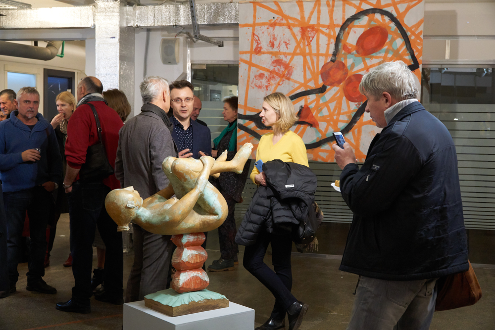 Открытие выставки EAST MEETS WEST GALLERY 