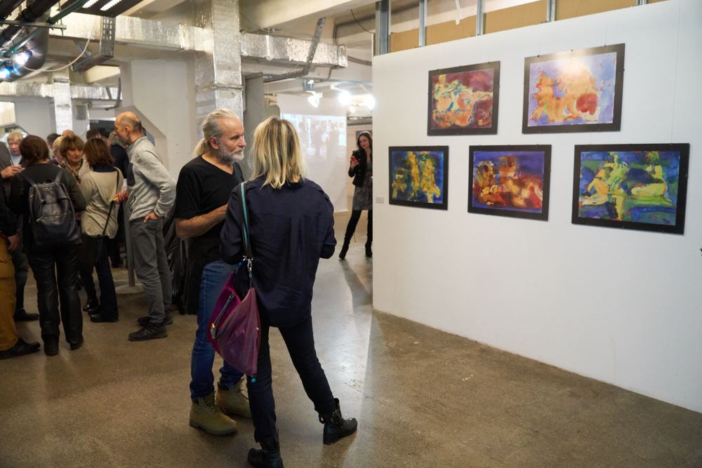 Открытие выставки EAST MEETS WEST GALLERY 