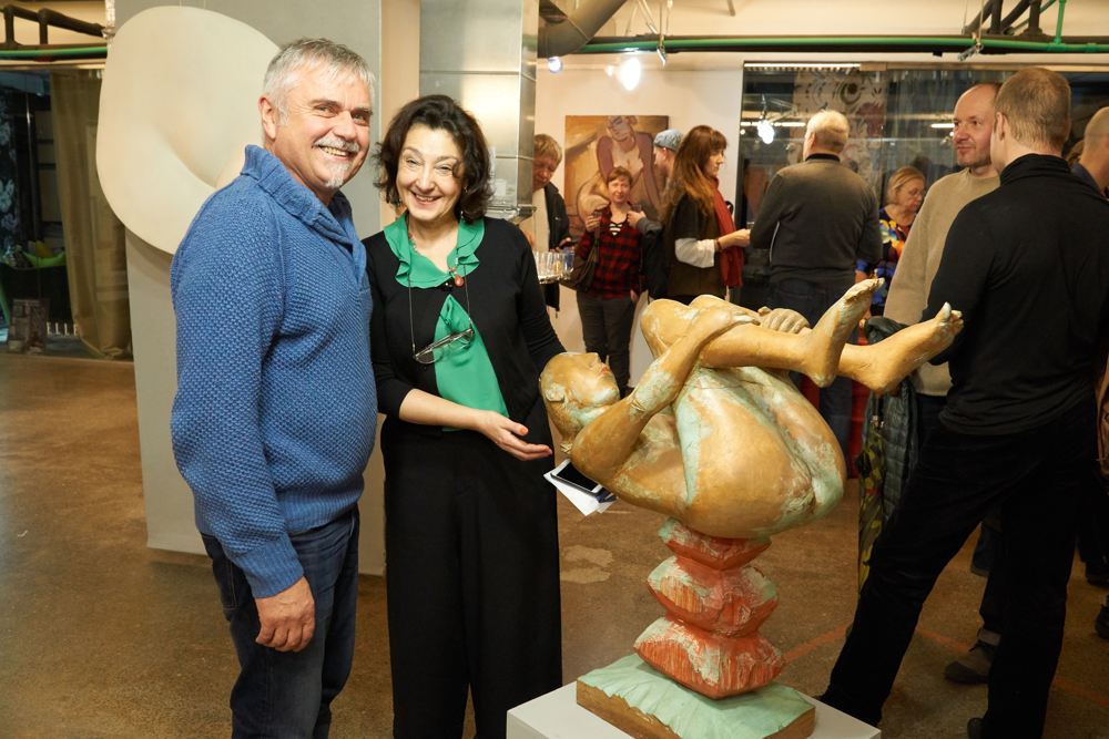 Открытие выставки EAST MEETS WEST GALLERY 