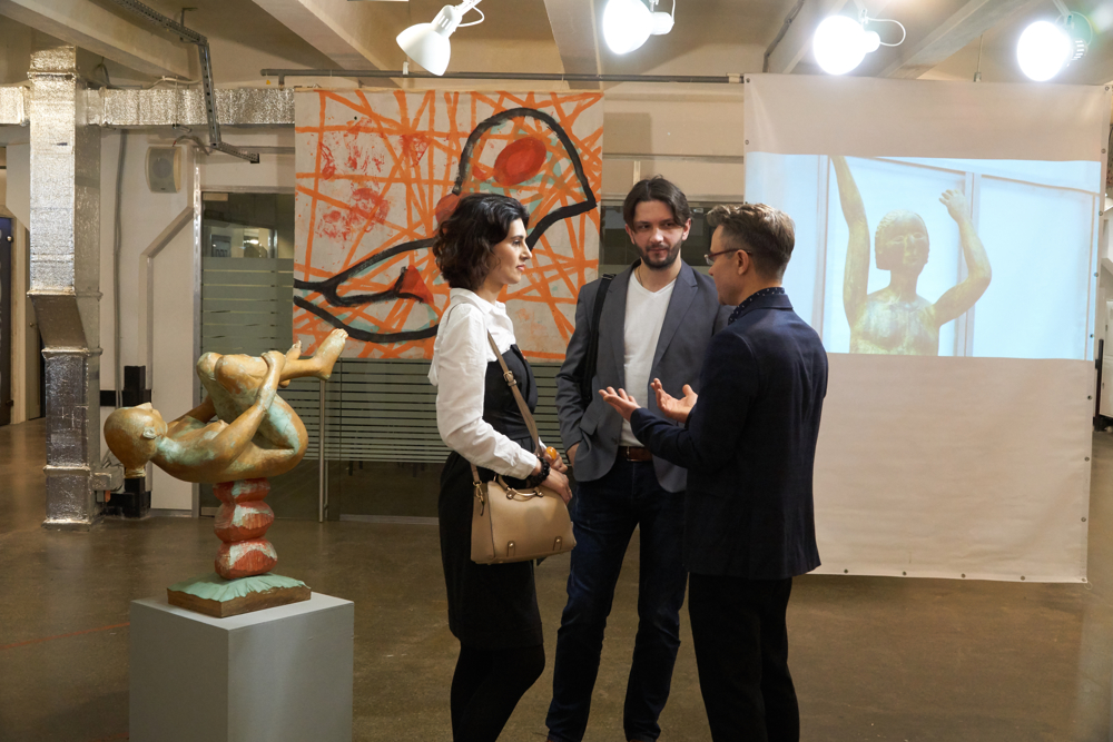 Открытие выставки EAST MEETS WEST GALLERY 